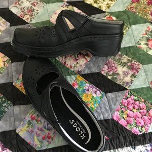 KLOGS Carolina 8.5 Black Leather, NEW w/o box, Adorable Comfort Versatility